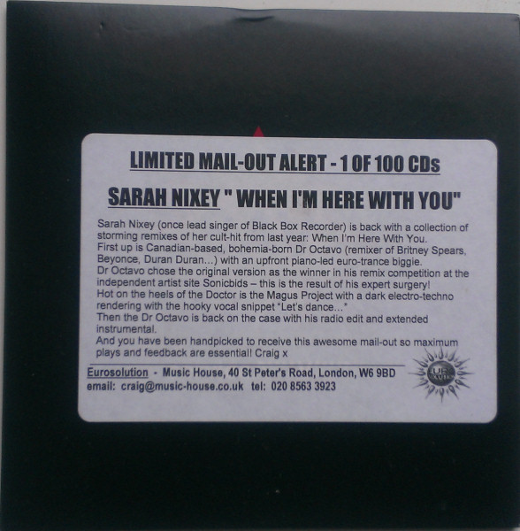 When I'm Here With You (Mixes)