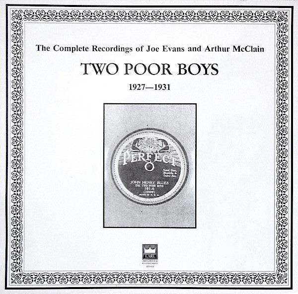The Complete Recordings Of Joe Evans And Arthur McClain 1927-1931