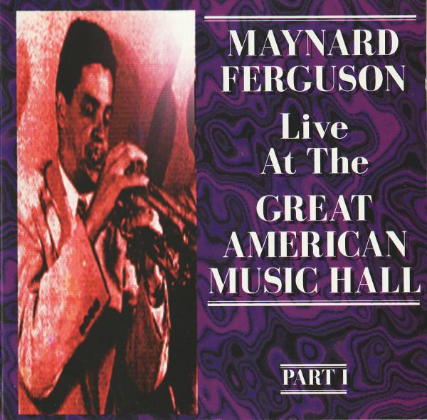 Live At The Great American Music Hall Part I