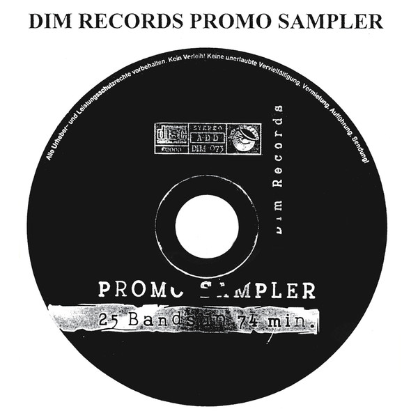 DIM Records Promo Sampler