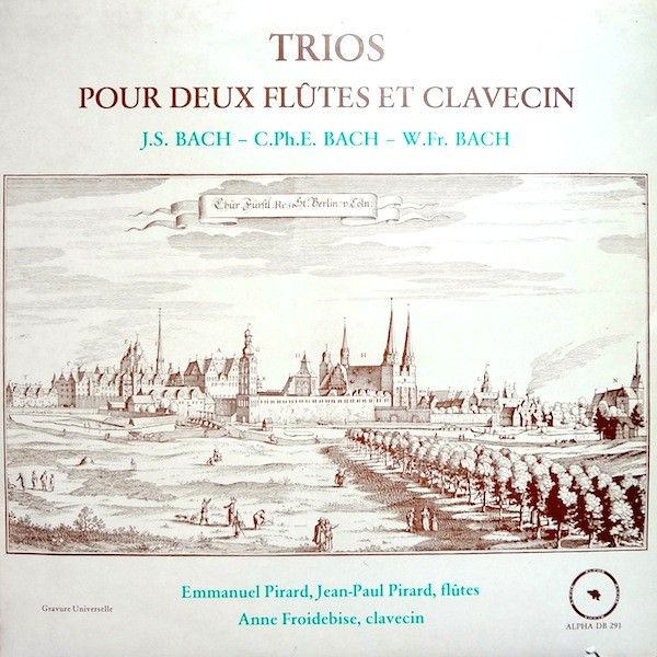 Trios Pour Deux Flûtes Et Un Clavecin