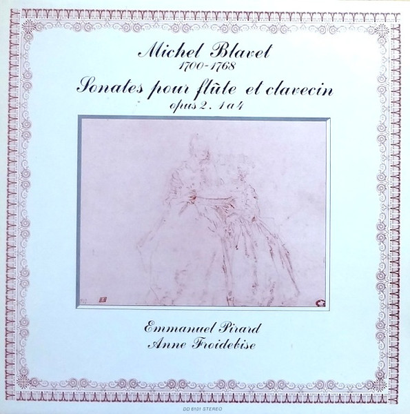 Sonates Pour Flûte Et Clavecin Opus 2. 1 à 4
