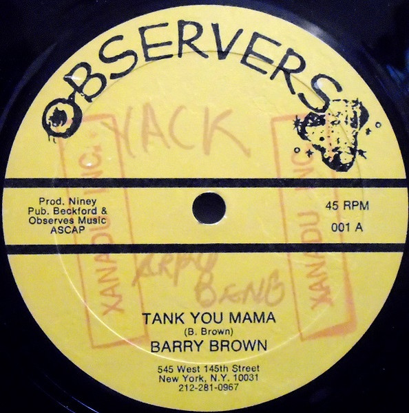 Tank You Mama / Give Me What Me Want