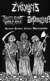Siamese Barbaric Nuclear Warmageddon: 3 Ways Split Nuclear Tape