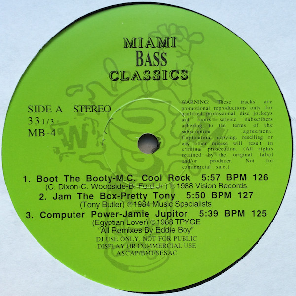 Miami Bass Classics Vol. 4