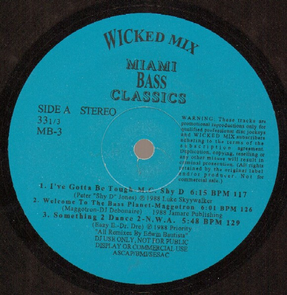 Miami Bass Classics Vol. 3