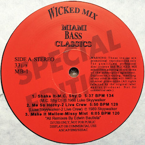 Miami Bass Classics Vol. 1