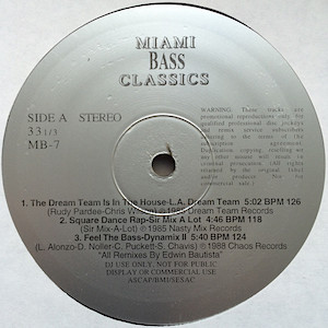 Miami Bass Classics Vol. 7