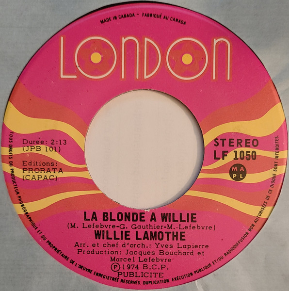 La Blonde A Willie