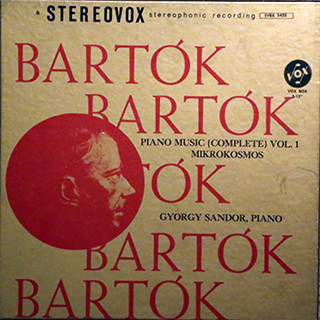 Piano Music (Complete) Vol. I Mikrokosmos