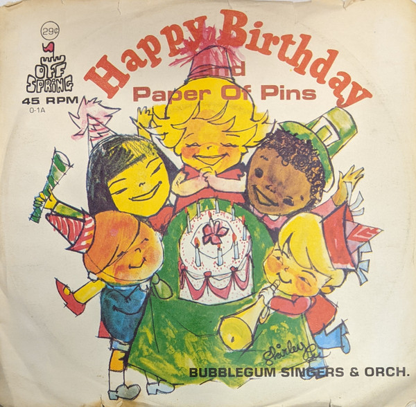 Happy Birthday / Paper Of Pins