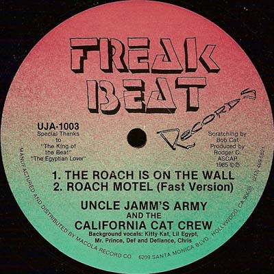 The Roach Is On The Wall