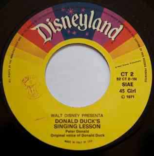 Donald Duck's Singing Lesson