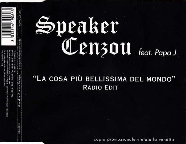 La Cosa Più Bellissima Del Mondo (Radio Edit)