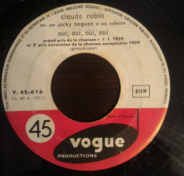 Oui, Oui, Oui, Oui / La Madone D'amour