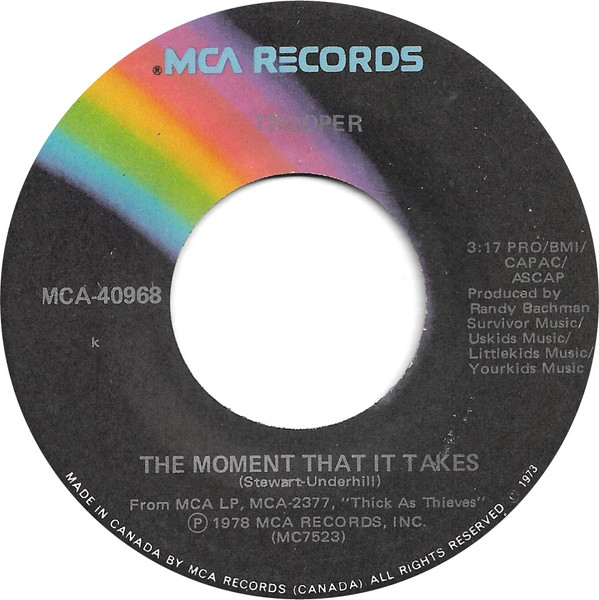 The Moment That It Takes