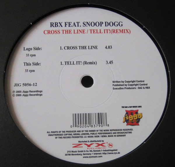 Cross The Line / Tell It! (Remix)