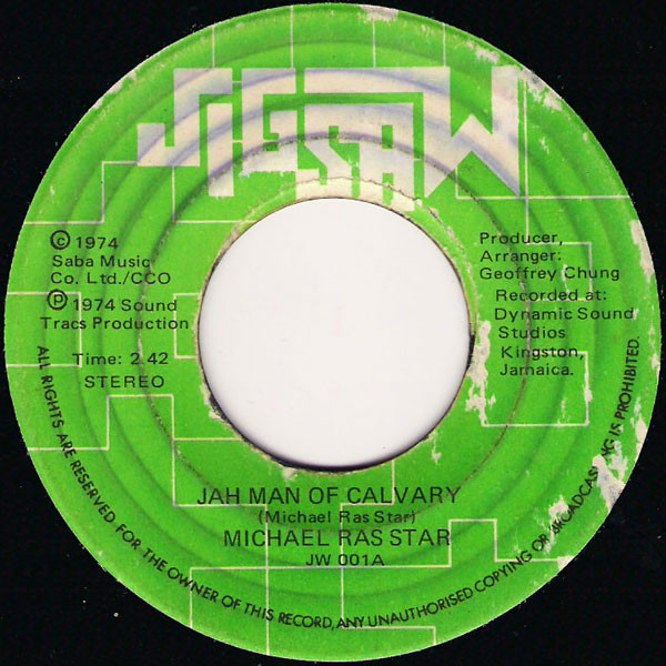 Jah Man Of Calvary
