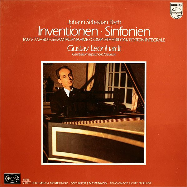 Inventionen • Sinfonien - BWV 772-801 - Gesamtaufnahme / Complete Edition / Edition Intègrale