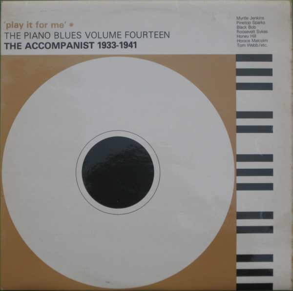 'Play It For Me' - The Accompanist 1933-1941