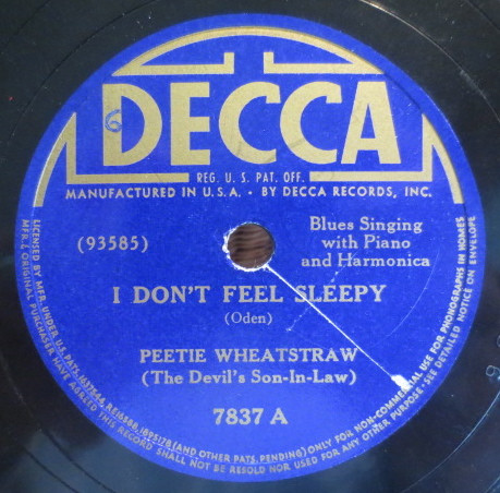 I Don't Feel Sleepy / My Little Bit
