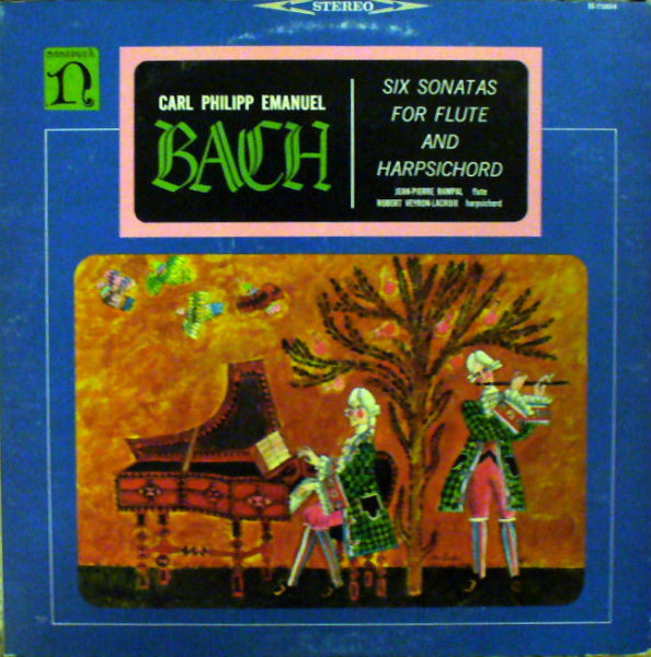 Six Sonatas For Flute And Harpsichord