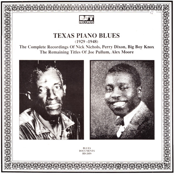 Texas Piano Blues (1929-1948)