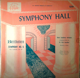 Symphony Hall. Symphony No. 5 In C Minor Op. 67