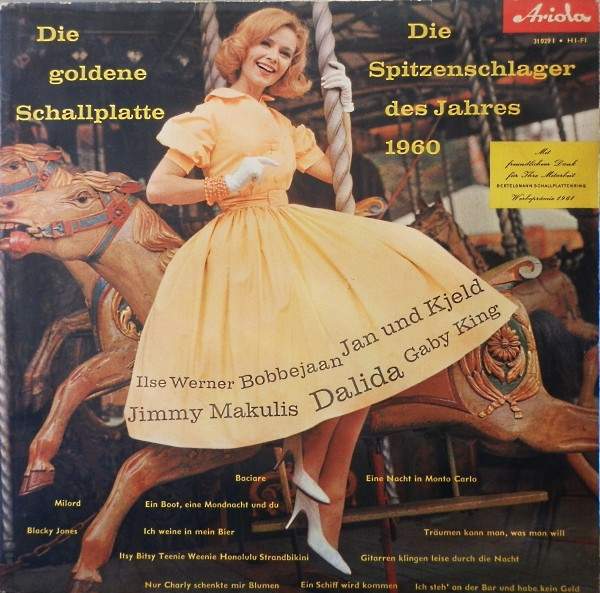 Die Goldene Schallplatte - Die Spitzenschlager Des Jahres 1960