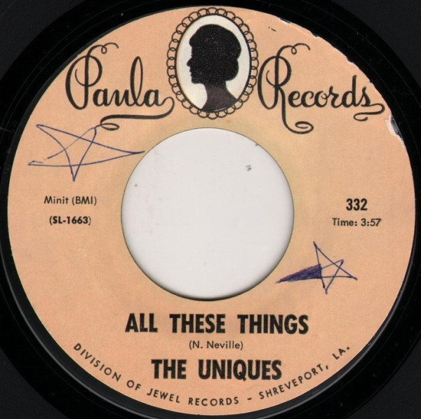 All These Things / You Know That I Love You