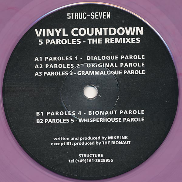 5 Paroles - The Remixes
