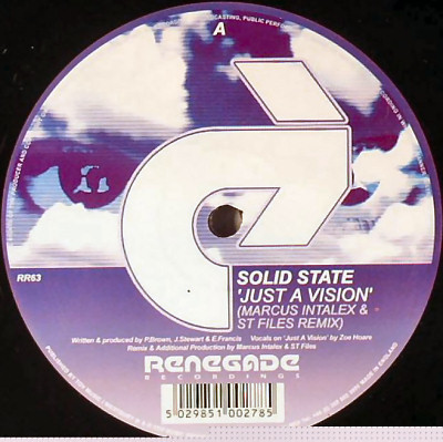Just A Vision (Marcus Intalex & ST Files / Calibre Remixes)