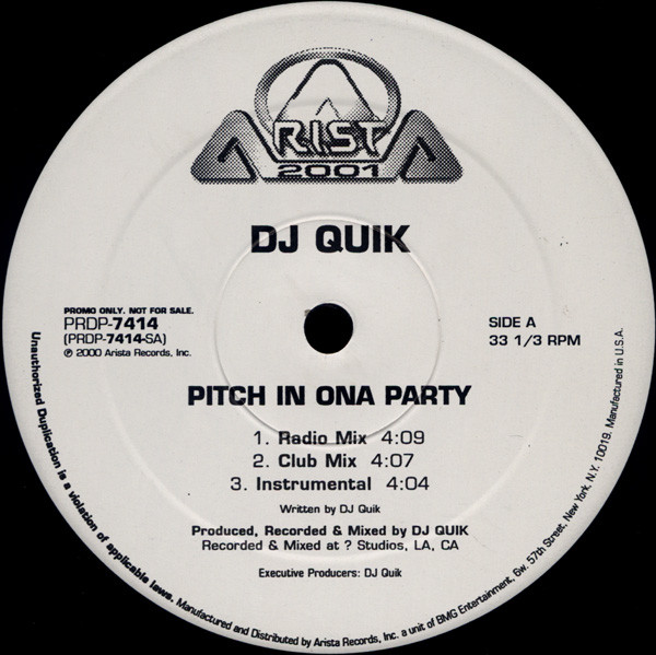 Pitch In Ona Party