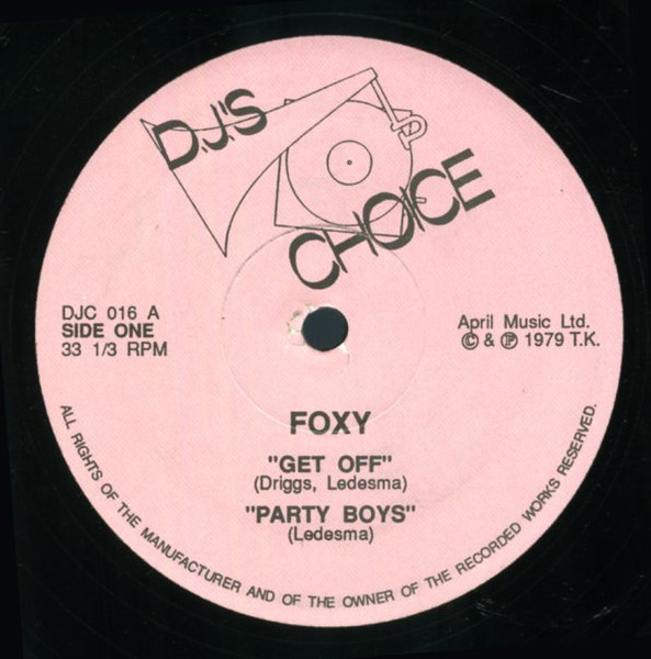 Get Off / Party Boys / Funky Little Beat / I Can't Stop