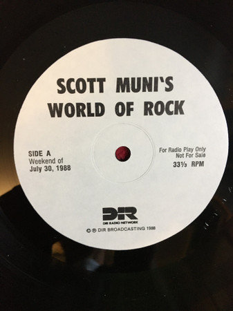 Scott Muni's World Of Rock #4 7/30/88