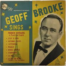 Sings French Refrains In French And English