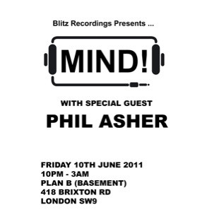 Blitz Recordings Podcast - Mind! Launch Party Promo Mix
