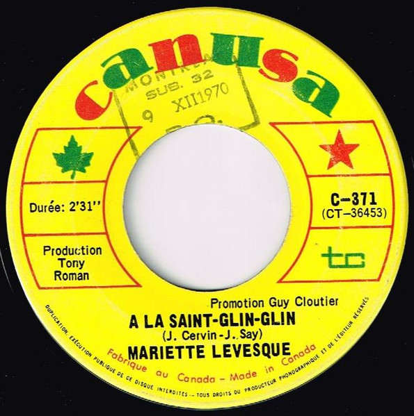 A La Saint-glin-glin