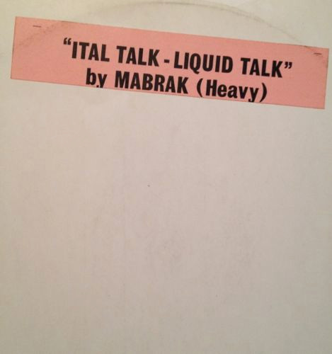 Ital Talk - Liquid Talk