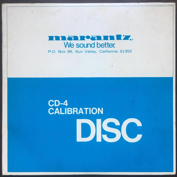 CD-4 Calibration Disc