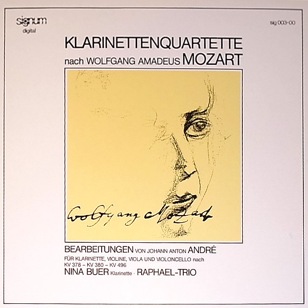 Klarinettenquartette nach Wolfgang Amadeus Mozart