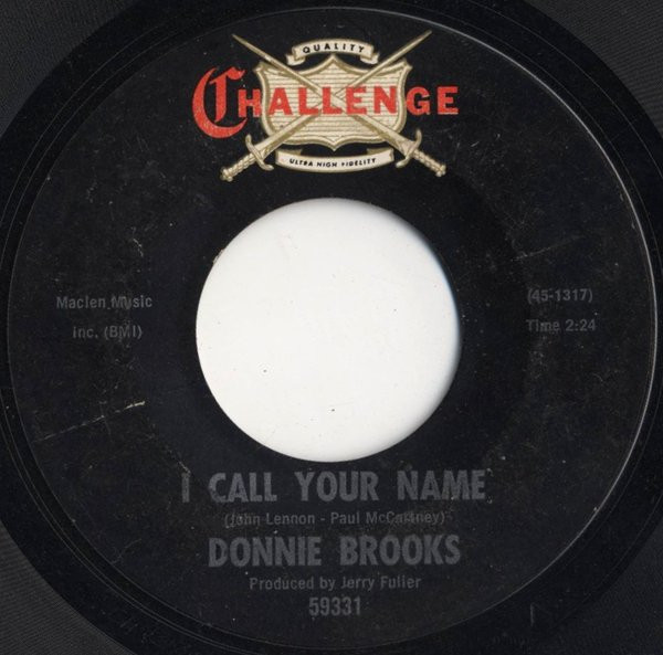 I Call Your Name / Be Fair