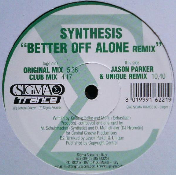 Better Off Alone (Remix)