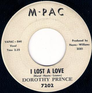 I Lost A Love
