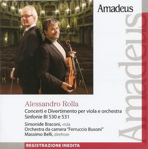 Concerti E Divertimento Per Viola E Orchestra - Sinfonie BI 530 E 531