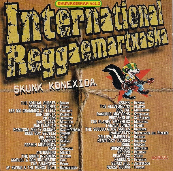 Skunkdiskak Vol. 2 - International Reggaemartxaska (Skunk Konexioa)