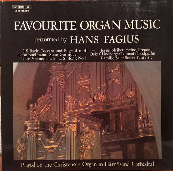 Favourite Organ Music Performed By Hans Fagius