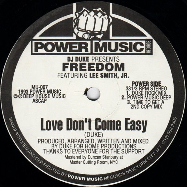 Love Don't Come Easy