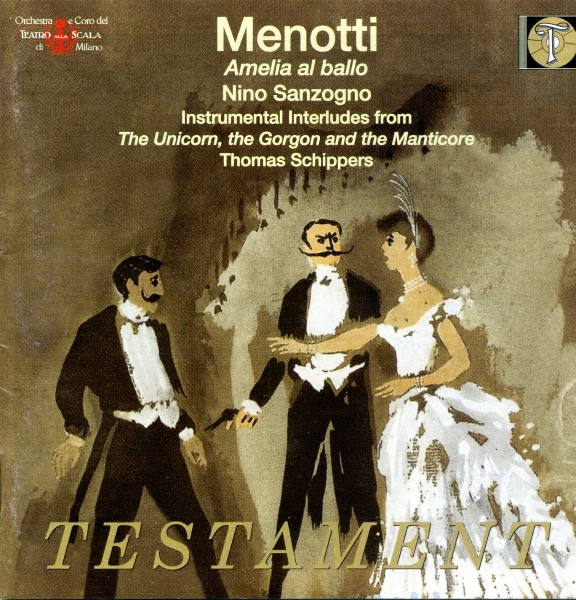 Amelia Al Ballo. Instrumental Interludes From The Unicorn, The Gorgon And The Manticore.