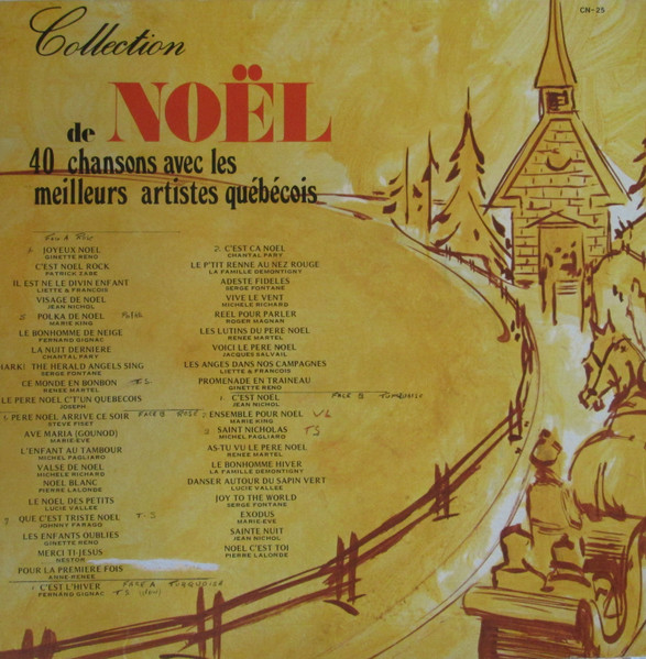 Collection De Noël - 40 Chansons Avec Les Meilleurs Artistes Québécois